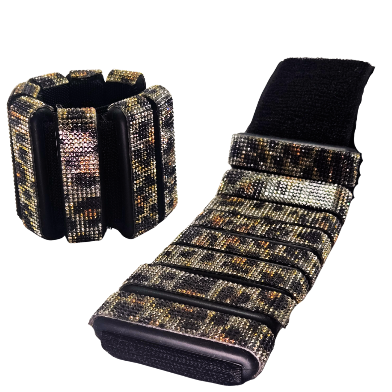 Tuxedo Check Diamond Wrist Weights