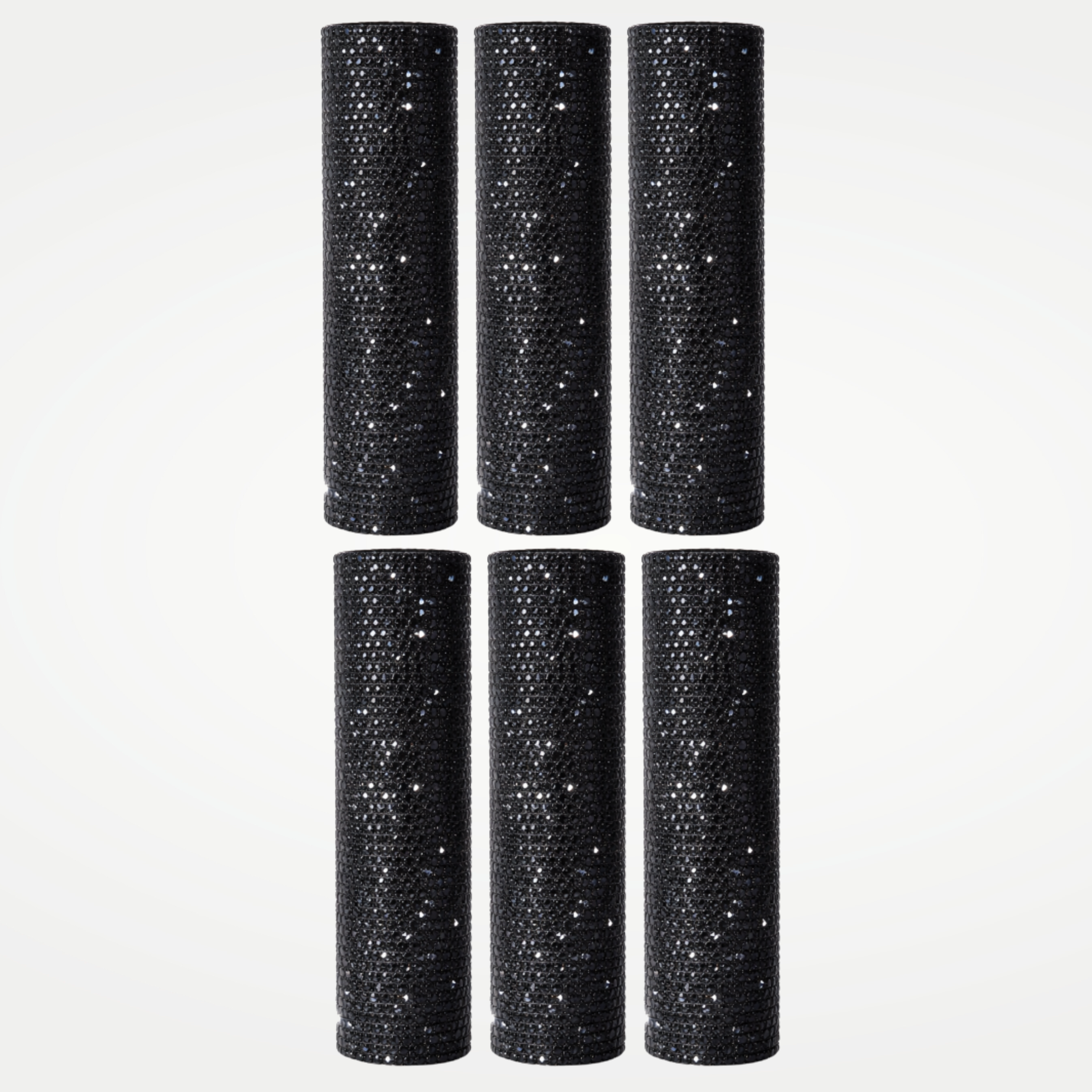 White Diamonds Pole Cover - Set of Multiples Snap-On