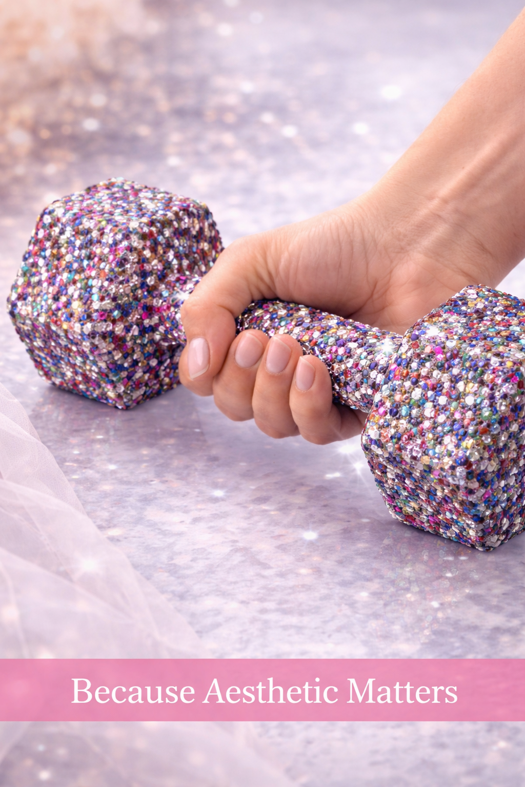 Prism Crystal Dumbbells - Multicolor Luxury Set