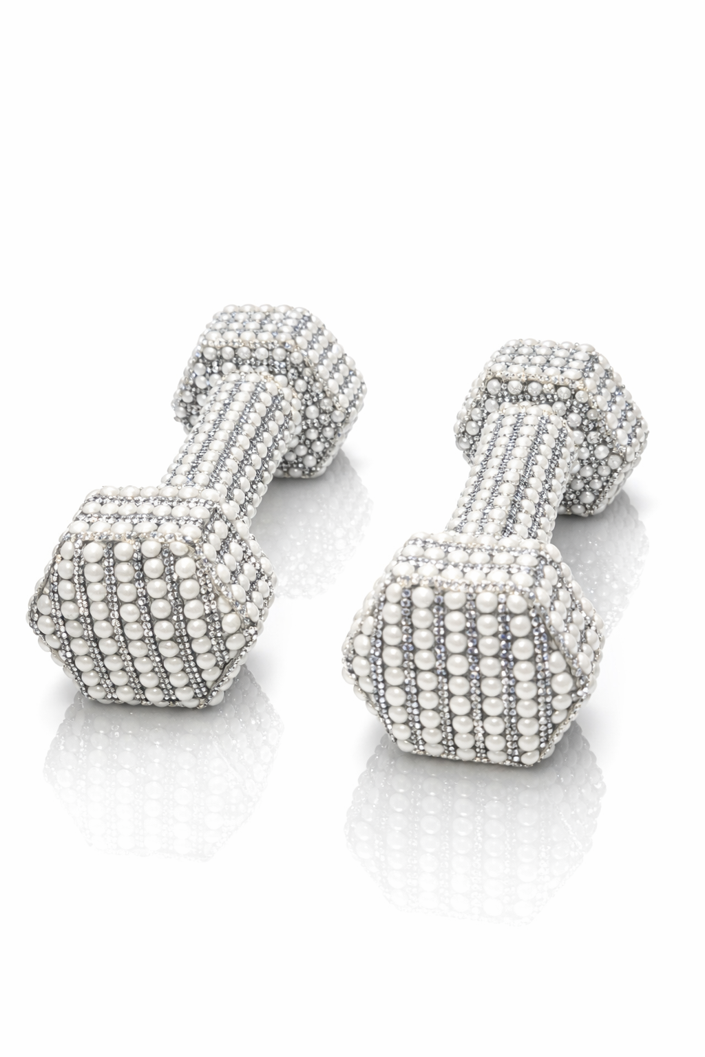 Pearl Essence Dumbbells – 10 lb. Pair (Full Pearl Edition)