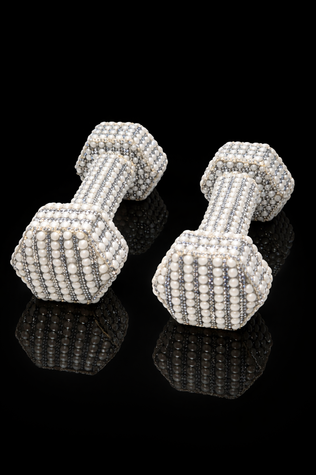 Pearl Essence Dumbbells – 10 lb. Pair (Full Pearl Edition)