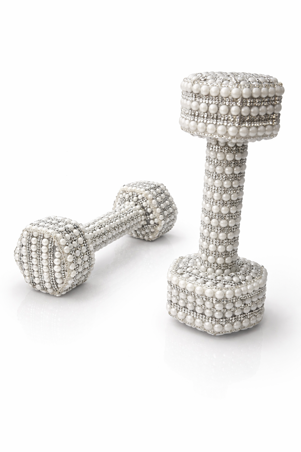 Pearl Essence Dumbbells – 10 lb. Pair (Full Pearl Edition)