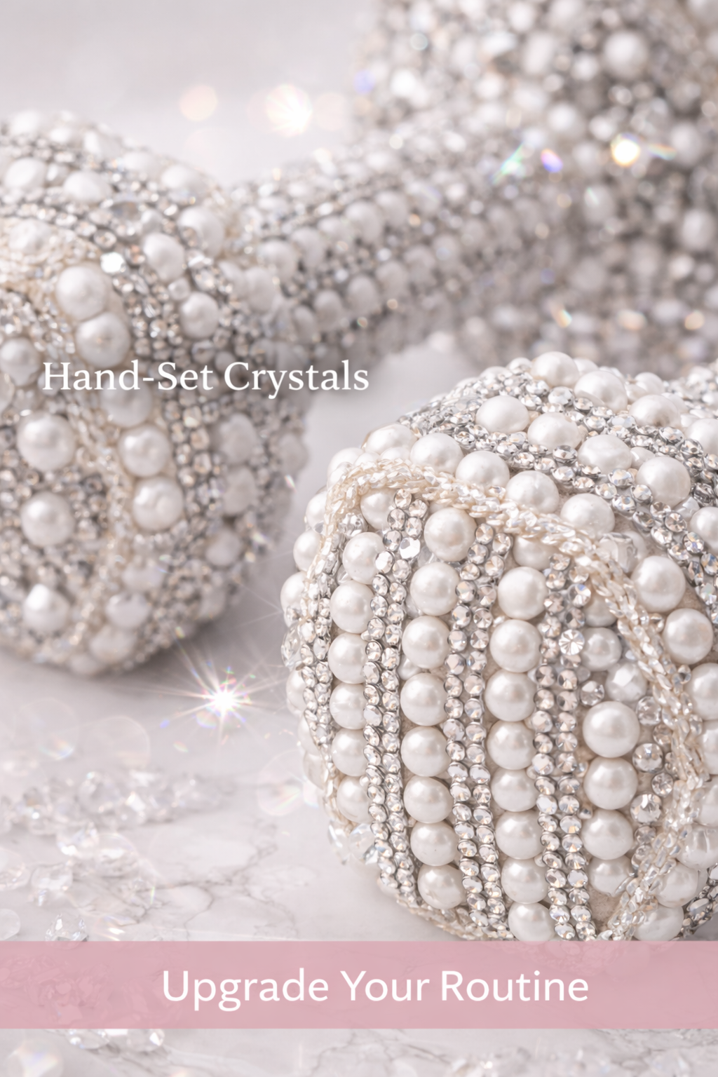 Pearl Essence Dumbbells - Timeless Luxury Set