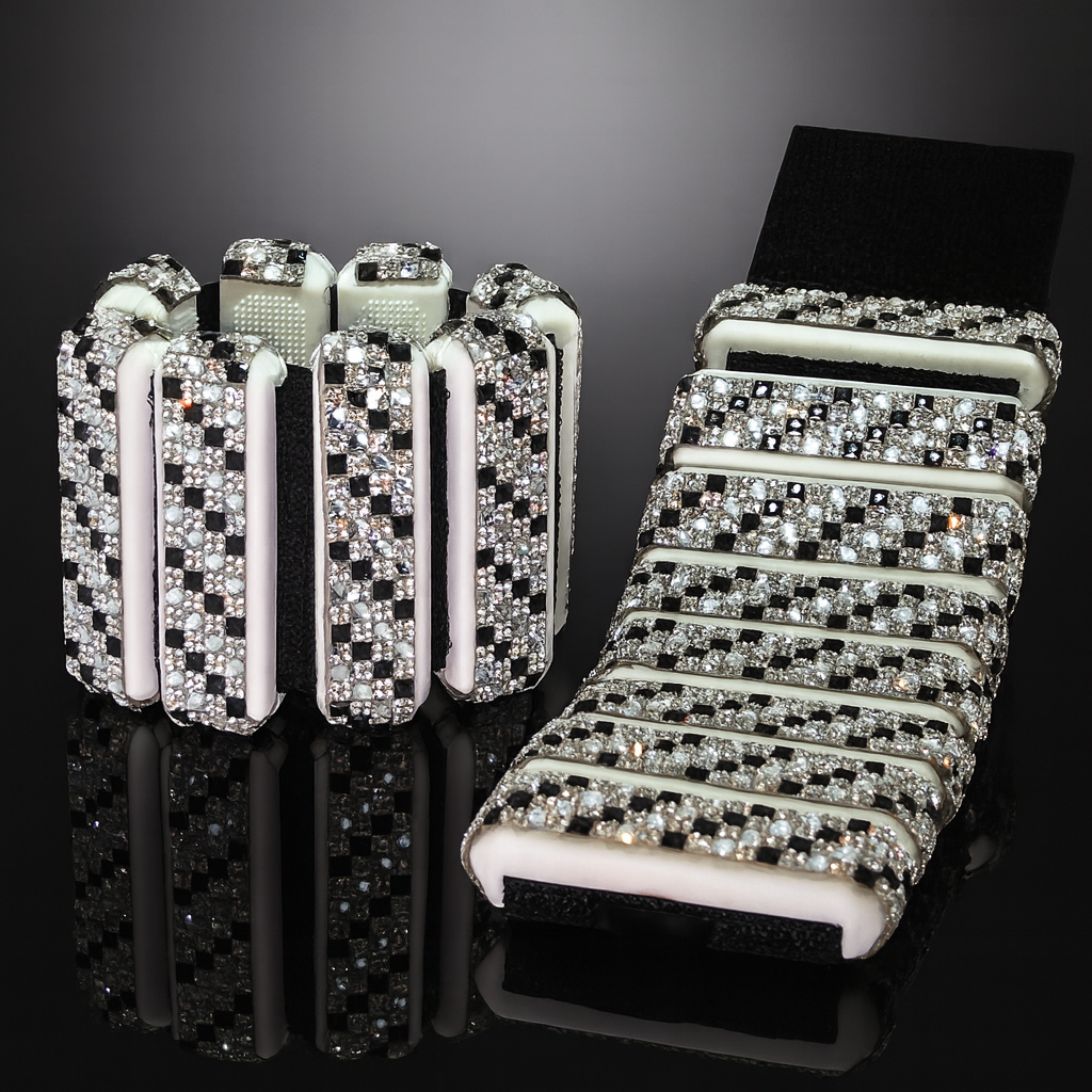 Champagne Gold & Diamonds Wrist Weights