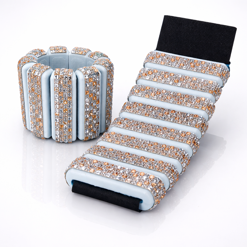 Wedding Day White Wrist Weights