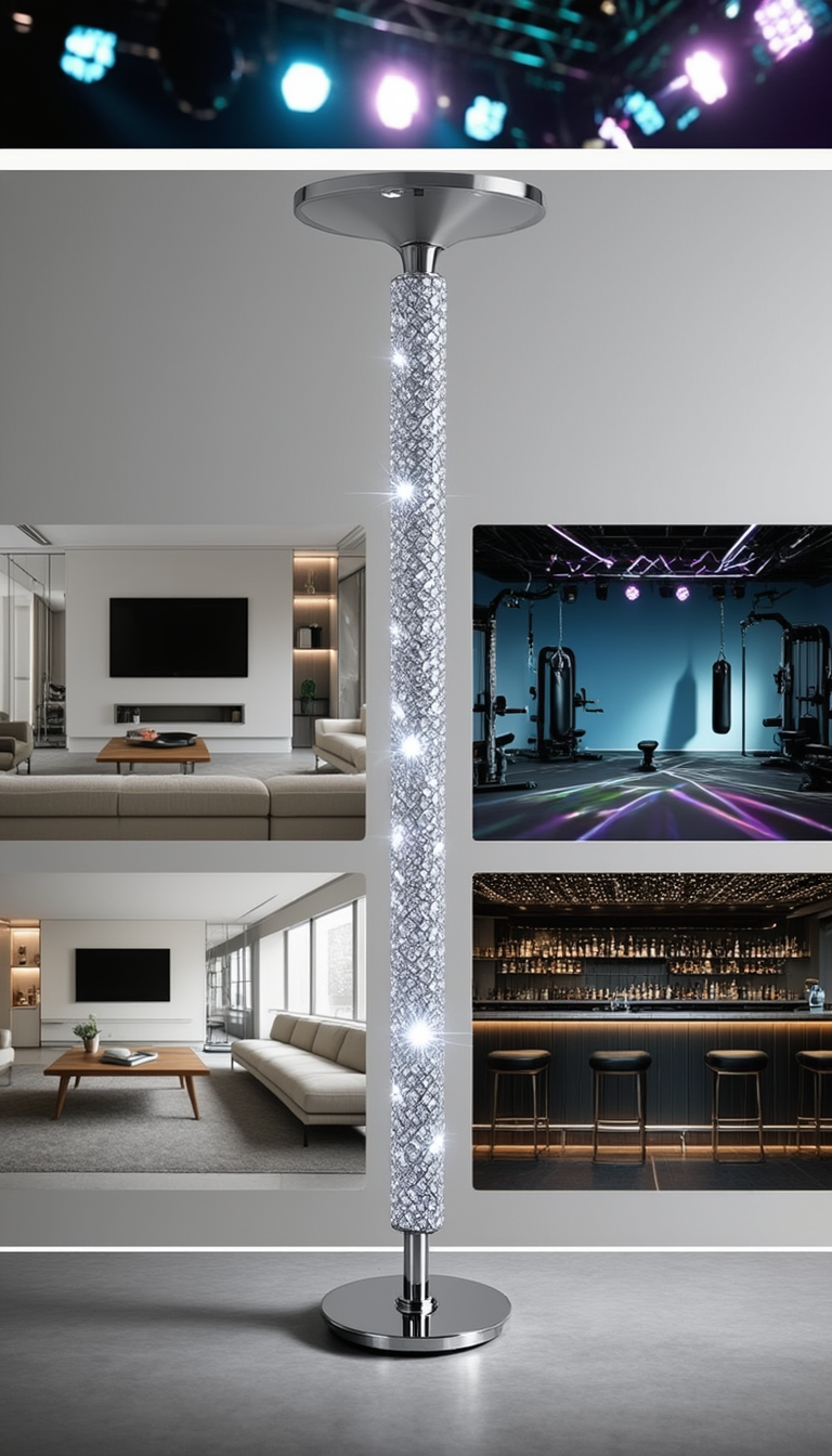 Fantasy Diamond Pole Cover Tube