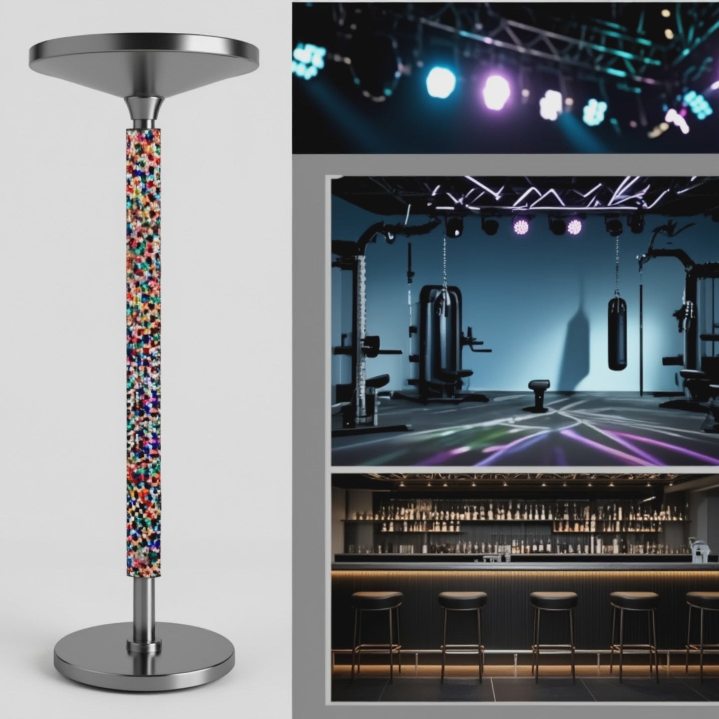 Fantasy Diamond Pole Cover Tube