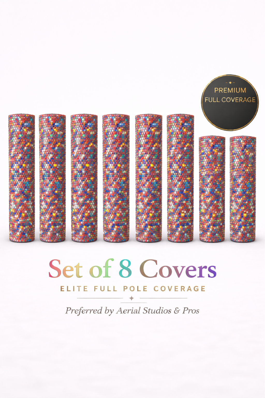 Luxury Snap-On Pole Cover (45–50mm) – Conceal, Protect & Blend Seamlessly Into Your Home (Prism)