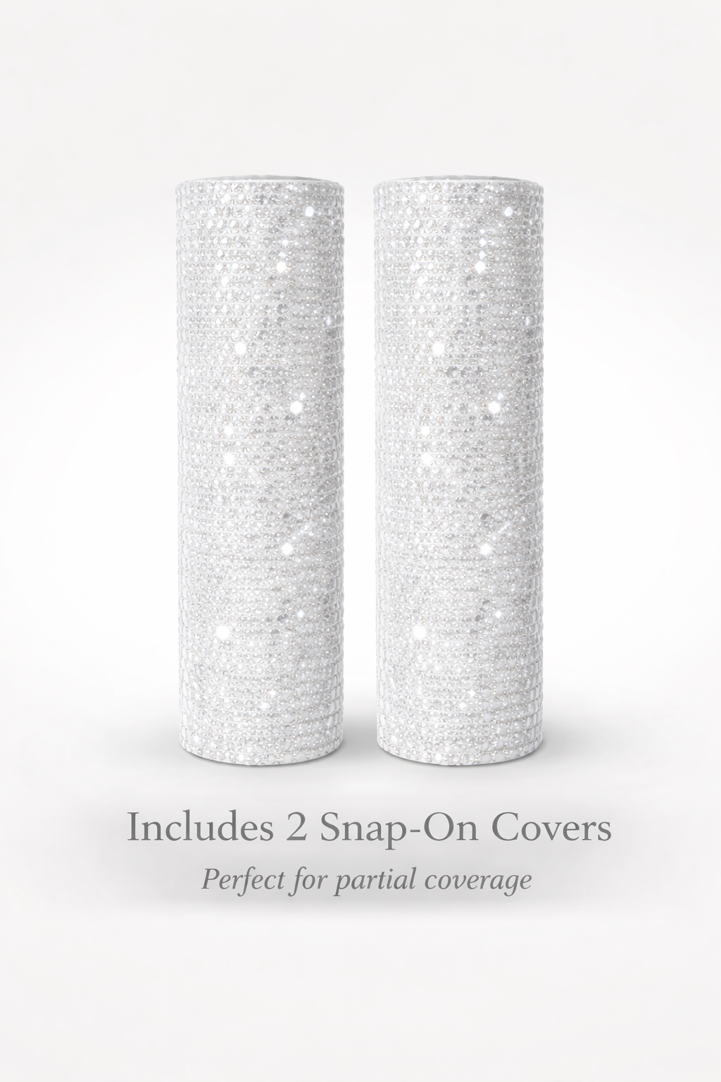 Luxury Snap-On Pole Cover (45–50mm) – Conceal, Protect & Blend Seamlessly Into Your Home (White)
